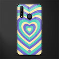 y2k purple creams heart aesthetic glass case for vivo z1 pro image