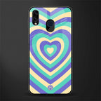 y2k purple creams heart aesthetic glass case for samsung galaxy m10s image