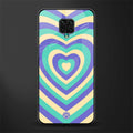 y2k purple creams heart aesthetic glass case for poco m2 pro image