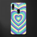 y2k purple creams heart aesthetic glass case for redmi note 7 pro image