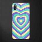y2k purple creams heart aesthetic glass case for vivo y91i image