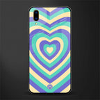 y2k purple creams heart aesthetic glass case for vivo v11 pro image