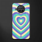 y2k purple creams heart aesthetic glass case for mi 10i image