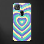 y2k purple creams heart aesthetic glass case for redmi 9c image