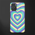 y2k purple creams heart aesthetic glass case for redmi note 10 image