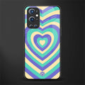 y2k purple creams heart aesthetic glass case for oneplus 9 pro image