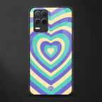 y2k purple creams heart aesthetic glass case for realme narzo 30 5g image