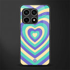 y2k purple creams heart aesthetic glass case for oneplus 10 pro 5g image