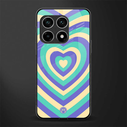 y2k purple creams heart aesthetic glass case for oneplus 10 pro 5g image