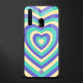y2k purple creams heart aesthetic glass case for samsung a21 image