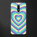y2k purple creams heart aesthetic glass case for oneplus 6 image
