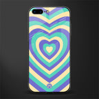 y2k purple creams heart aesthetic glass case for iphone 7 plus image