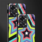 y2k purple green stars glass case for phone case | glass case for oneplus nord 2t 5g
