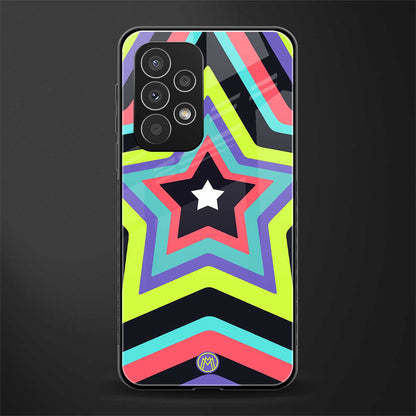 y2k purple green stars back phone cover | glass case for samsung galaxy a23