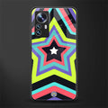 y2k purple green stars back phone cover | glass case for xiaomi 12 pro