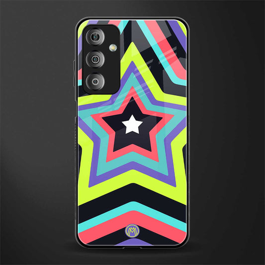y2k purple green stars back phone cover | glass case for samsung galaxy f23 5g