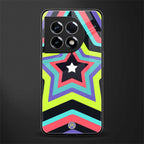 y2k purple green stars back phone cover | glass case for oneplus 11