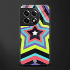 y2k purple green stars back phone cover | glass case for oneplus 11r