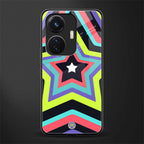 y2k purple green stars back phone cover | glass case for vivo t1 44w 4g