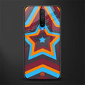 y2k red blue stars glass case for poco x2 image