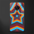 y2k red blue stars glass case for vivo s1 pro image
