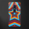 y2k red blue stars glass case for vivo v17 pro image