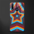 y2k red blue stars glass case for vivo z1 pro image