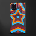 y2k red blue stars glass case for samsung galaxy a31 image