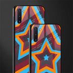y2k red blue stars glass case for samsung galaxy note 10 image-2