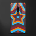y2k red blue stars glass case for redmi k20 pro image