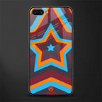 y2k red blue stars glass case for realme c1 image