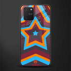 y2k red blue stars glass case for samsung galaxy s10 lite image