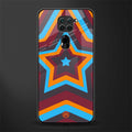 y2k red blue stars glass case for redmi note 9 image