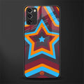 y2k red blue stars glass case for samsung galaxy note 20 image