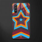 y2k red blue stars glass case for oneplus nord ce 5g image