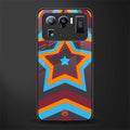 y2k red blue stars glass case for mi 11 ultra 5g image