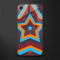 y2k red blue stars glass case for iphone xr image