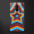 y2k red blue stars glass case for oneplus 7t pro image