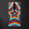 y2k red blue stars glass case for oneplus 8 image