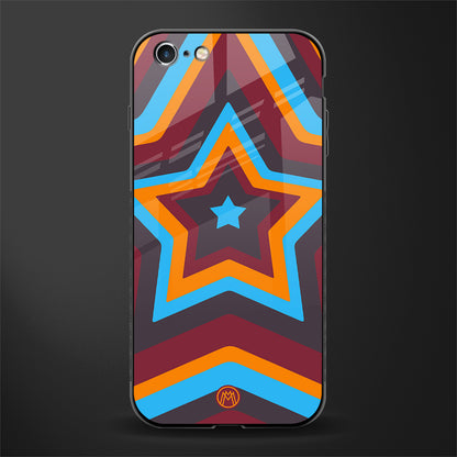 y2k red blue stars glass case for iphone 6s plus image