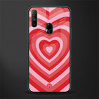 y2k red hearts aesthetic glass case for realme narzo 10a image