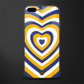 y2k yellow blue hearts aesthetic glass case for iphone 7 plus image
