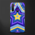 y2k yellow blue stars glass case for realme 5 pro image