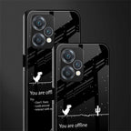 you are offline back phone cover | glass case for realme 9 pro 5g