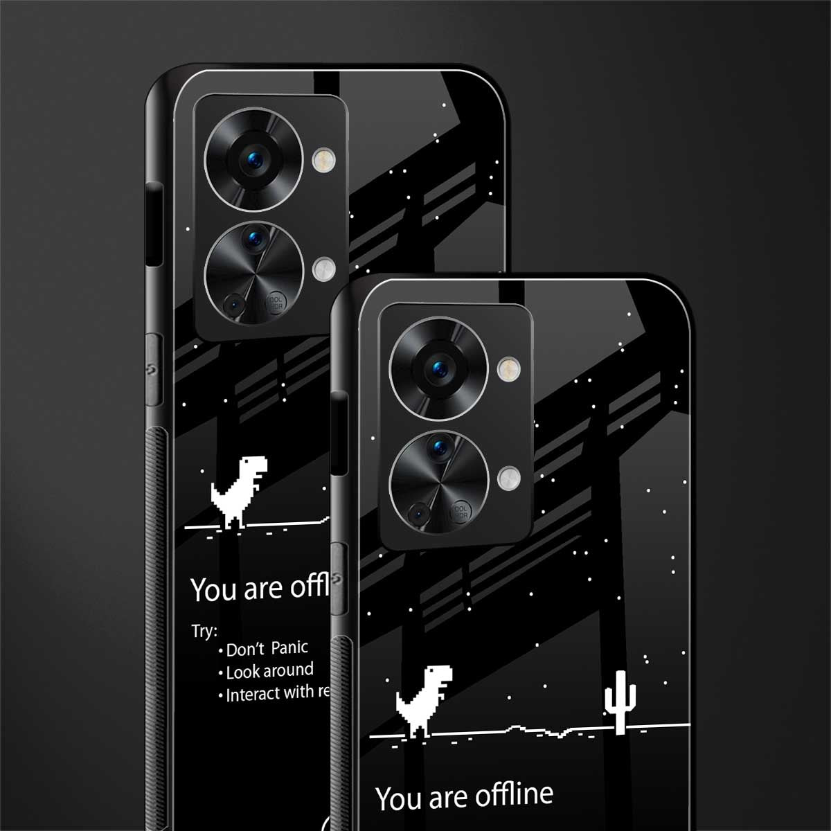 you are offline glass case for phone case | glass case for oneplus nord 2t 5g