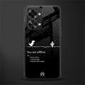 you are offline glass case for phone case | glass case for oneplus nord 2t 5g