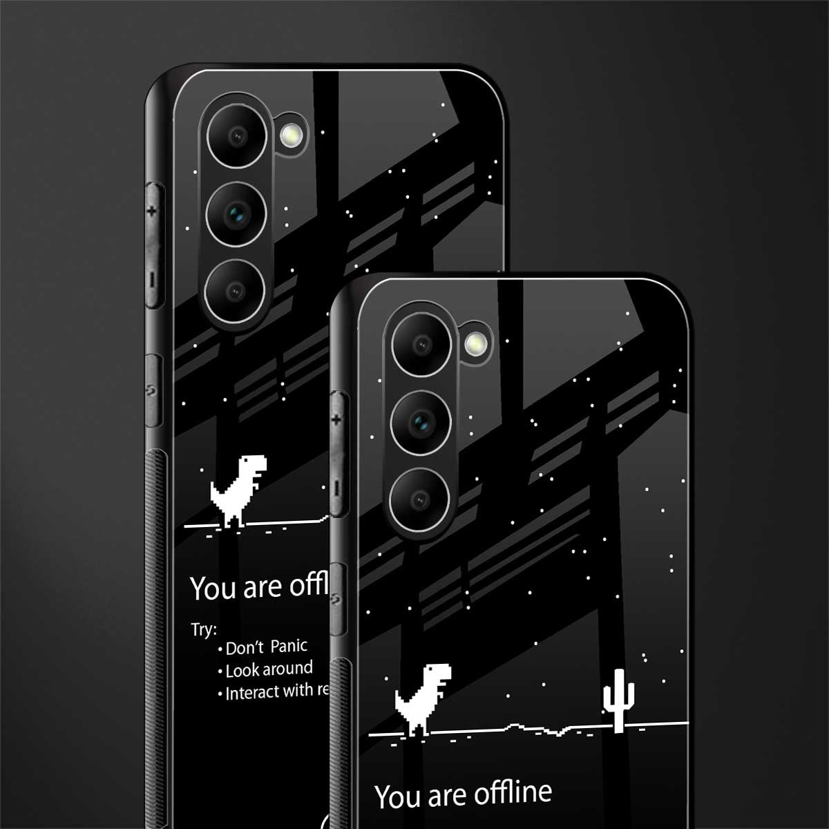 You-Are-Offline-Glass-Case for phone case | glass case for samsung galaxy s23