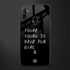 you are young glass case for realme narzo 10a image