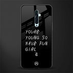 you are young glass case for oppo reno 2z image