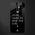 you are young glass case for oppo reno 2f image